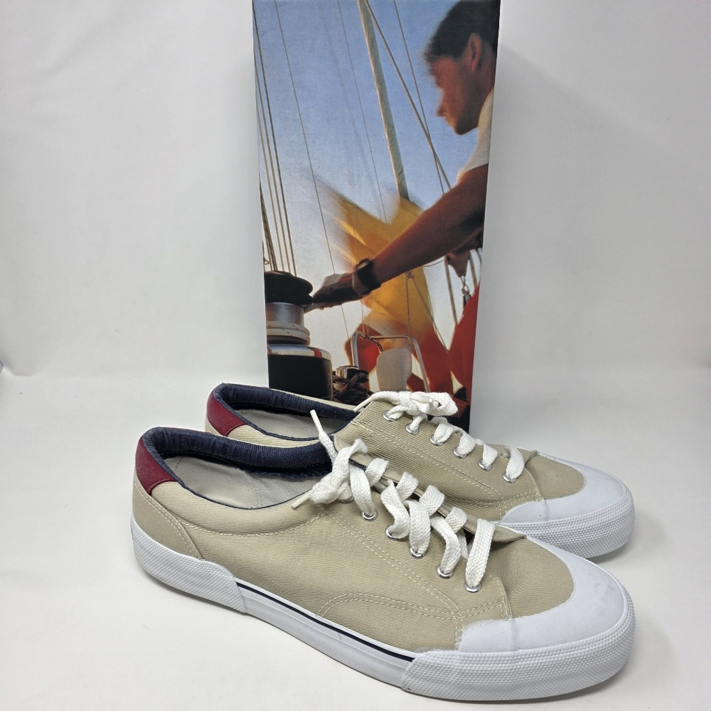 Sperry Men's Top Sider US Sailing Team Deadstock Shoes US Size 13 Vintage